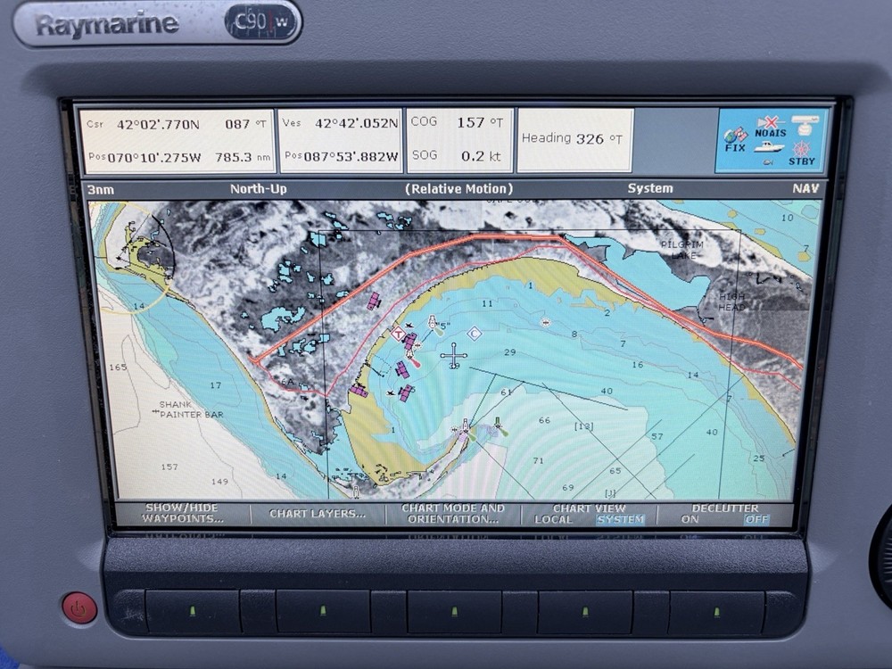 Raymarine C90w Widescreen GPS Chartplotter Multifunction Display; Fully Tested