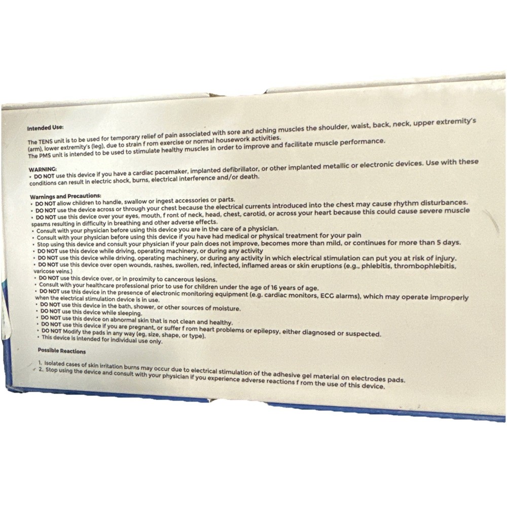 💪Dr. Boyd's "Advanced X" Touchscreen TENS & EMS Unit -32 Modes, 8 Settings