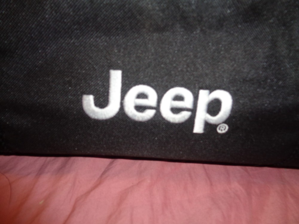 ORIGINAL "JEEP" CASE CARRYING DUFFEL CONSOLE BAG OEM NOS