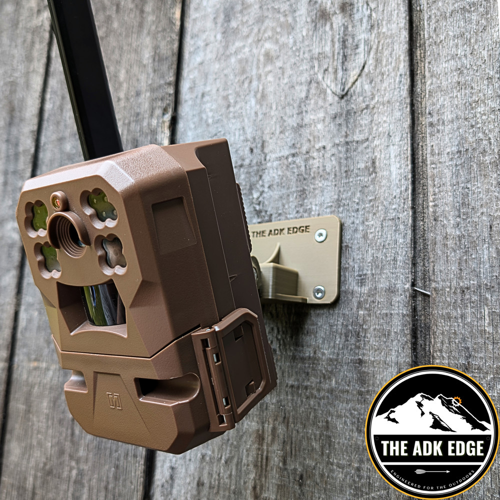 Moultrie Edge 2 / 3 / SOLAR Trail Camera Wall Mount – USA-Made, Adjustable