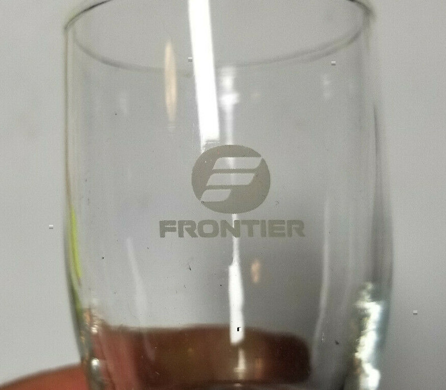 Vintage Airline Glass Frontier