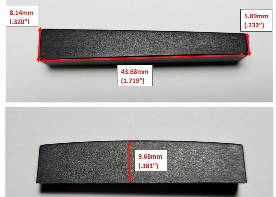 Parker Guitar Graph Tech Nut - original design & unslotted blank