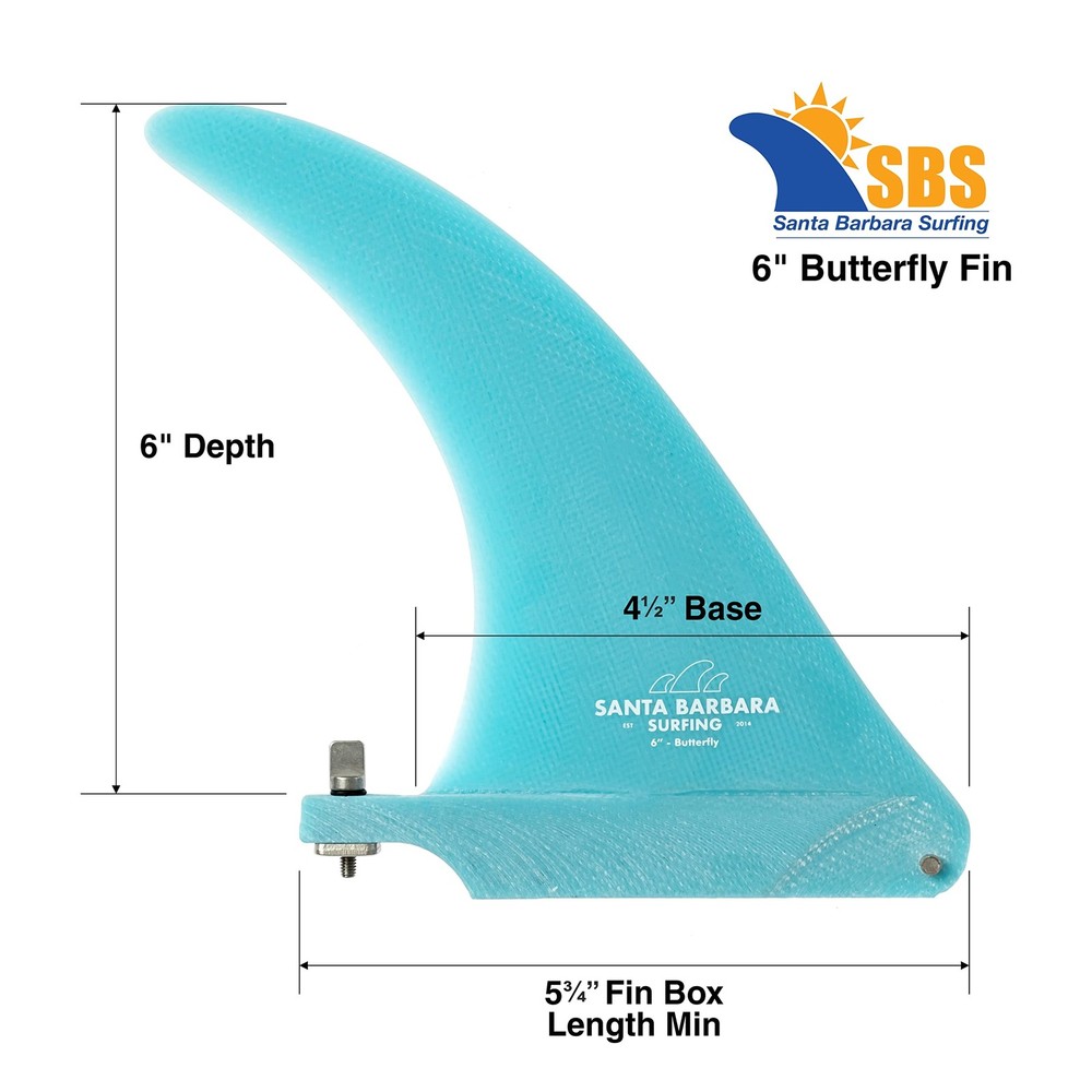 SBS Butterfly Longboard Single Fin (6.0)