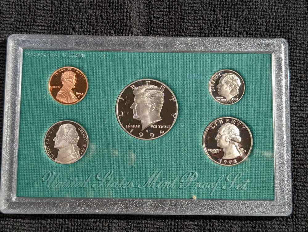 1994 US Proof set OGP COA