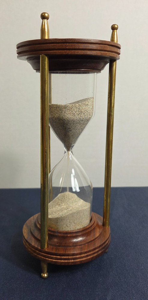 Sand Timer Hour Glass (Crafted Imports) New Open Box