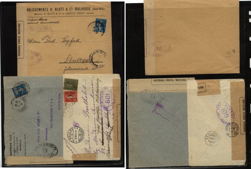France    3   WW1   censor  covers              MS0220