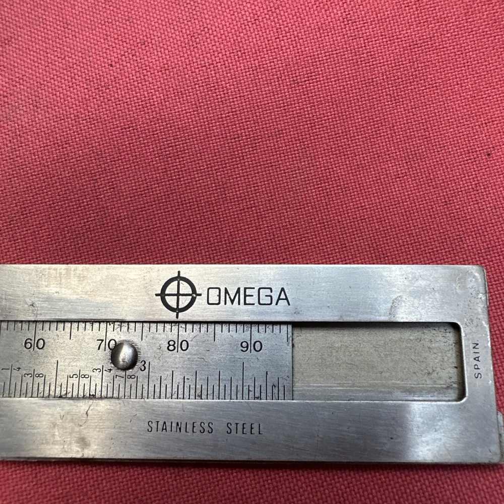 Vintage OMEGA Stainless Steel Caliper