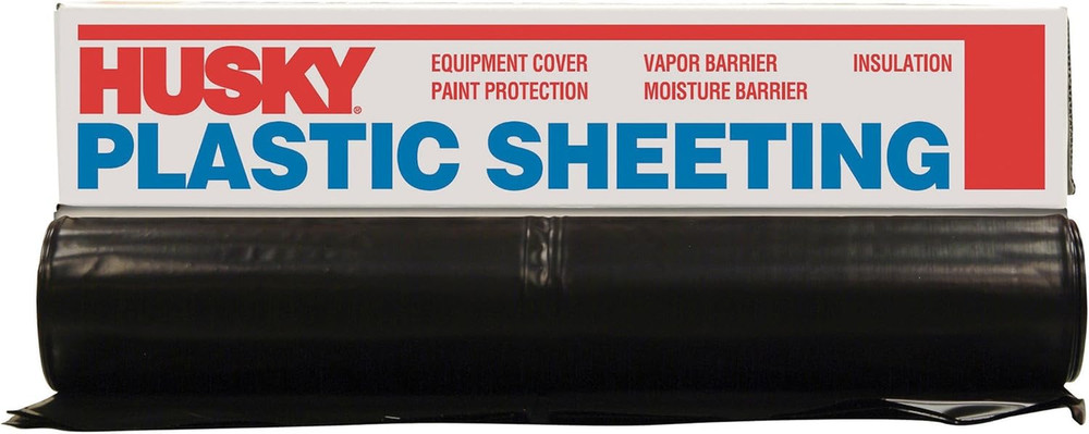 8' X 100' 6 ML Tyco Polyethylene Black Pl