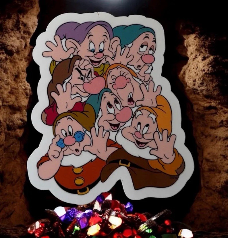 Sticker Pack | Snow White | Water Resistant | Clear