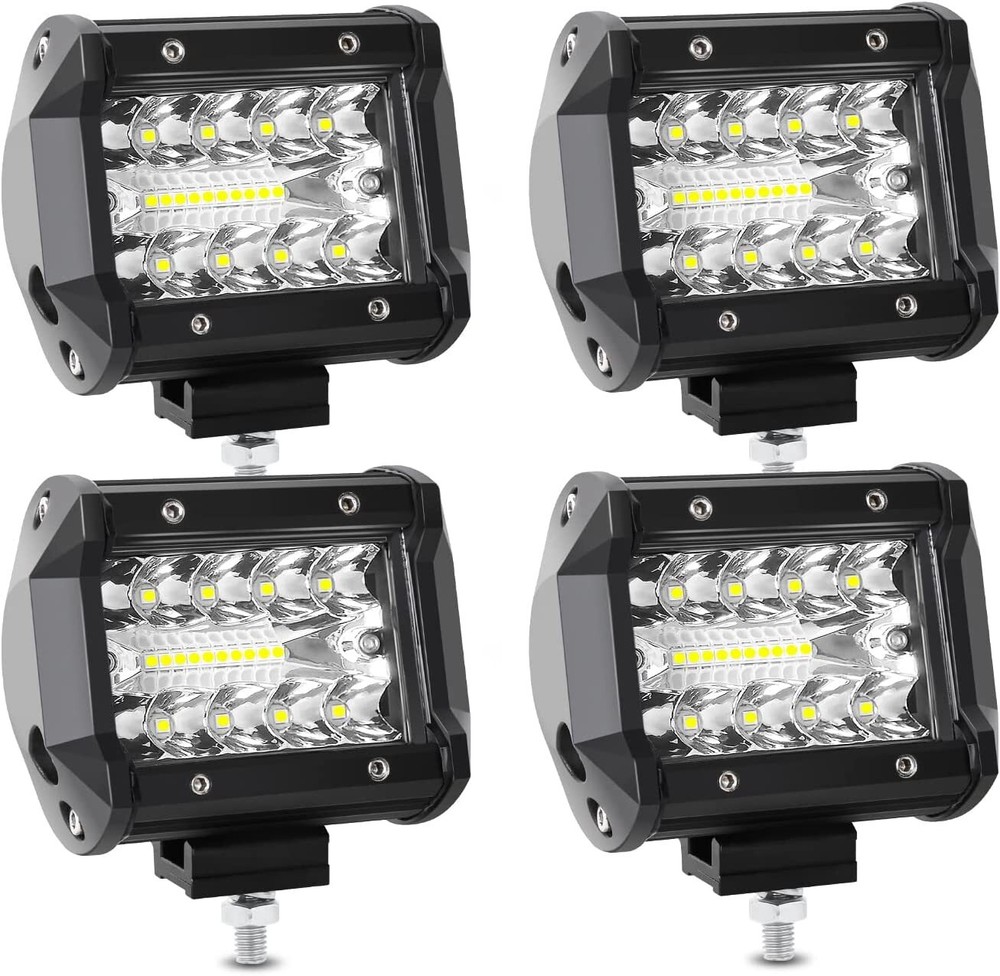 4X Spreader LED Marine Navigation Beacon Deck Lights For Boat Combo Beam 12V