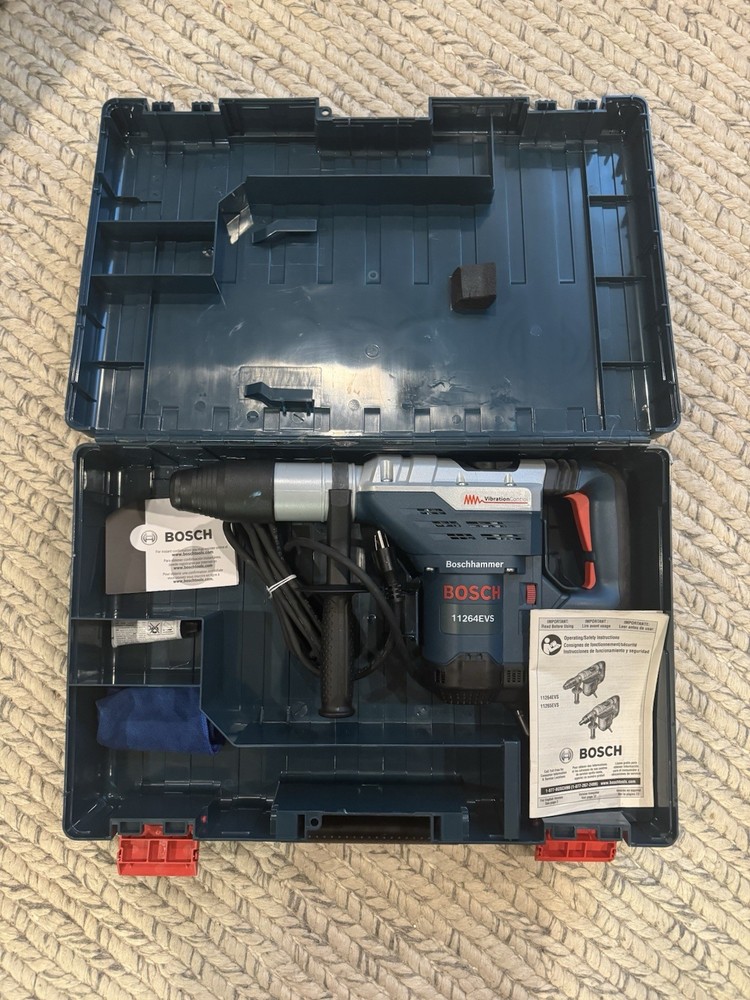 Bosch 11264EVS Boschhammer SDS-Max Rotary Combination Hammer w/ Case Used