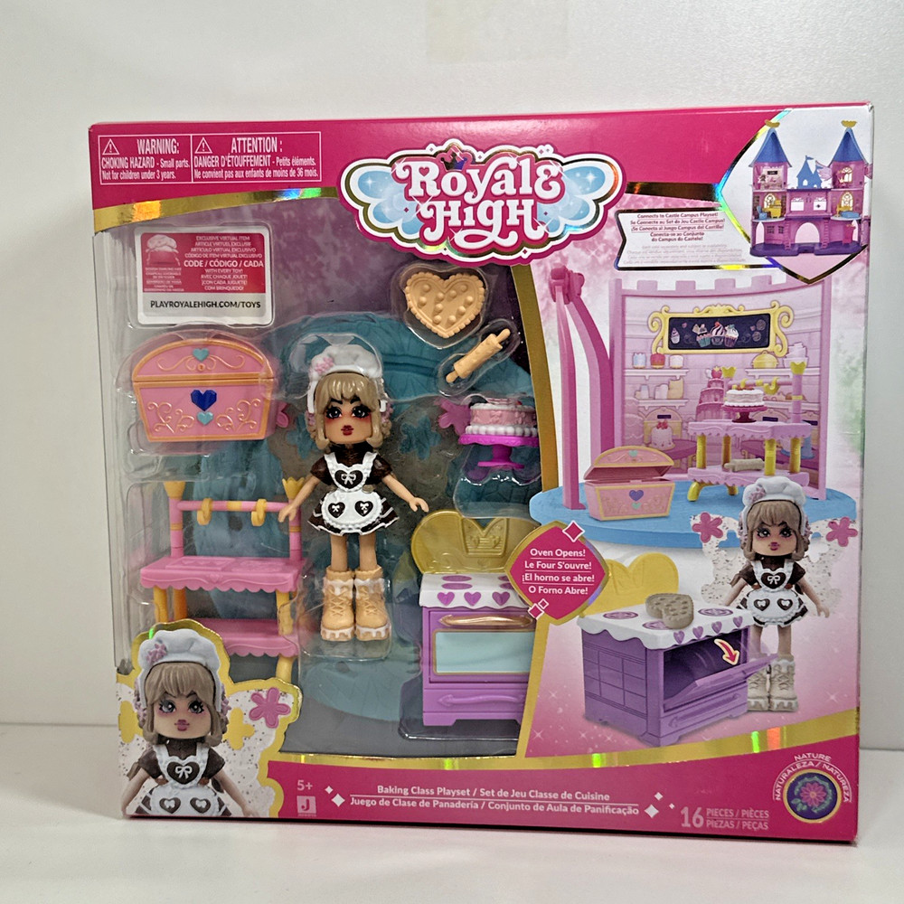 Royale High Baking Class Playset Dough Darling Hat Code Only Sent in Ebay Msg