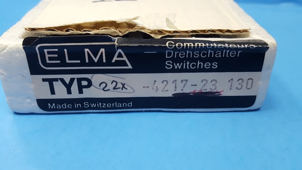 Switch housing, 4217-23, ELMA