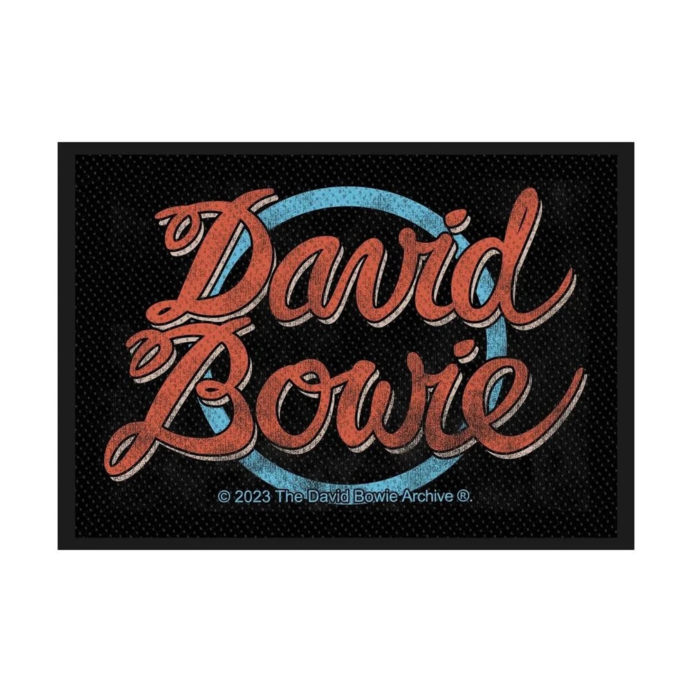 DAVID BOWIE sew-on patch x 2 different