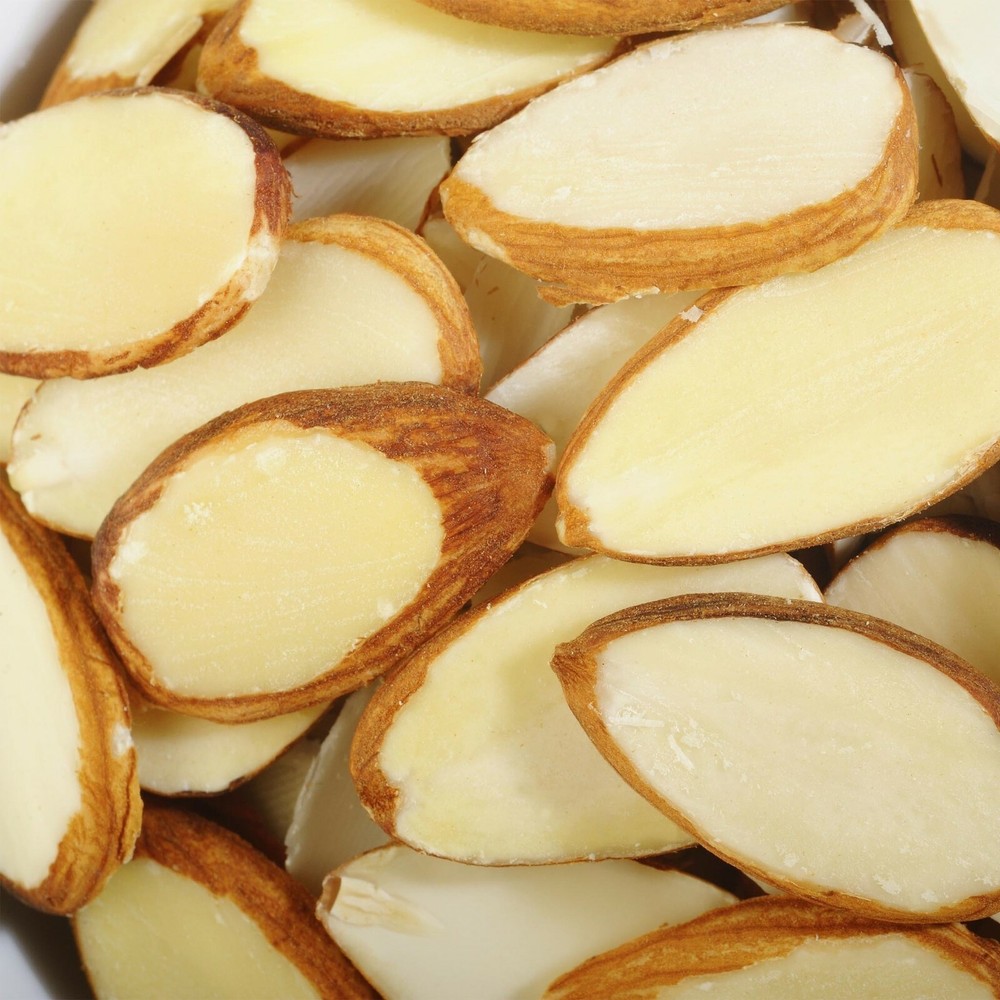 Fresh Raw Natural Sliced Almonds