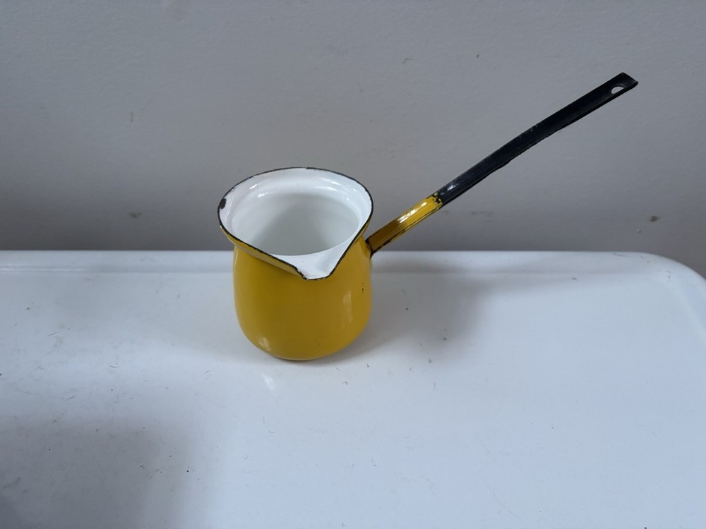 Poland Yellow Enamel Ladle