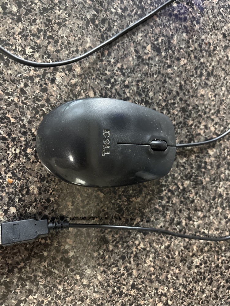 Dell 11D3V 1000 DPI Optical 3-Button USB Mouse - Black