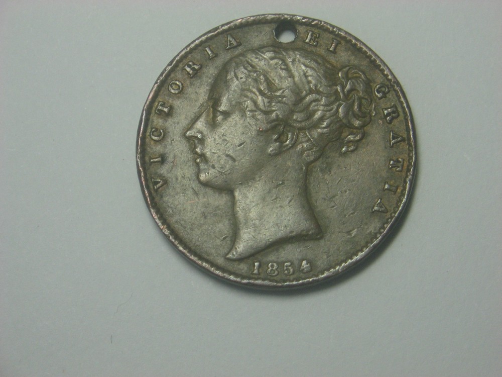 Great Britain Half Penny 1854