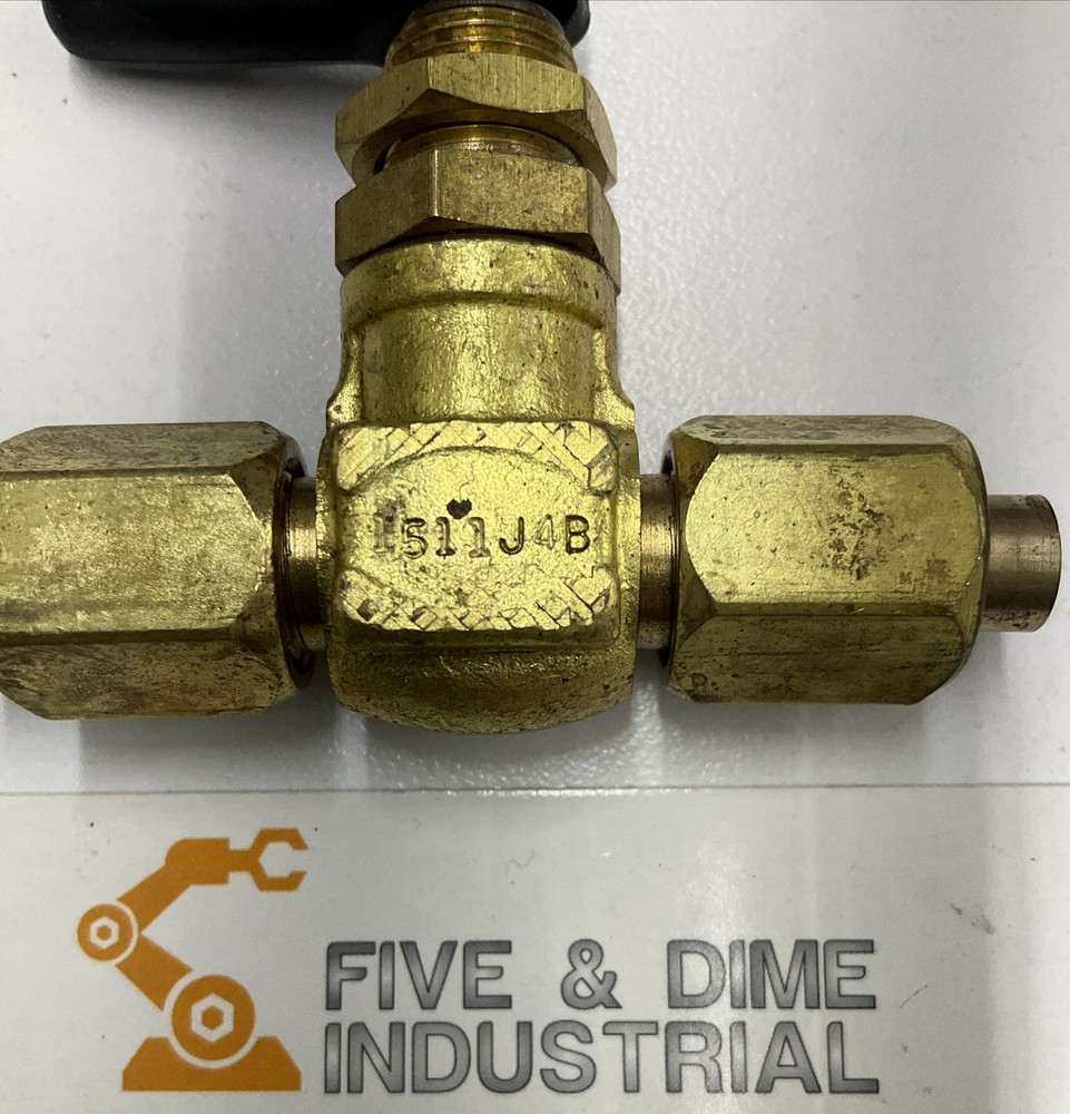 Hoke 1511J4B Brass Valve