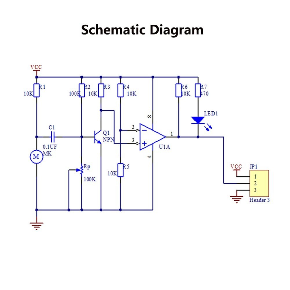 LM393 Sound Sensor Module - High Sensitivity Microphone Sound Detection Senso...
