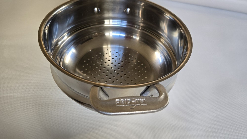 VINTAGE All-Clad Master Chef steamer Insert Stainless STEEL
