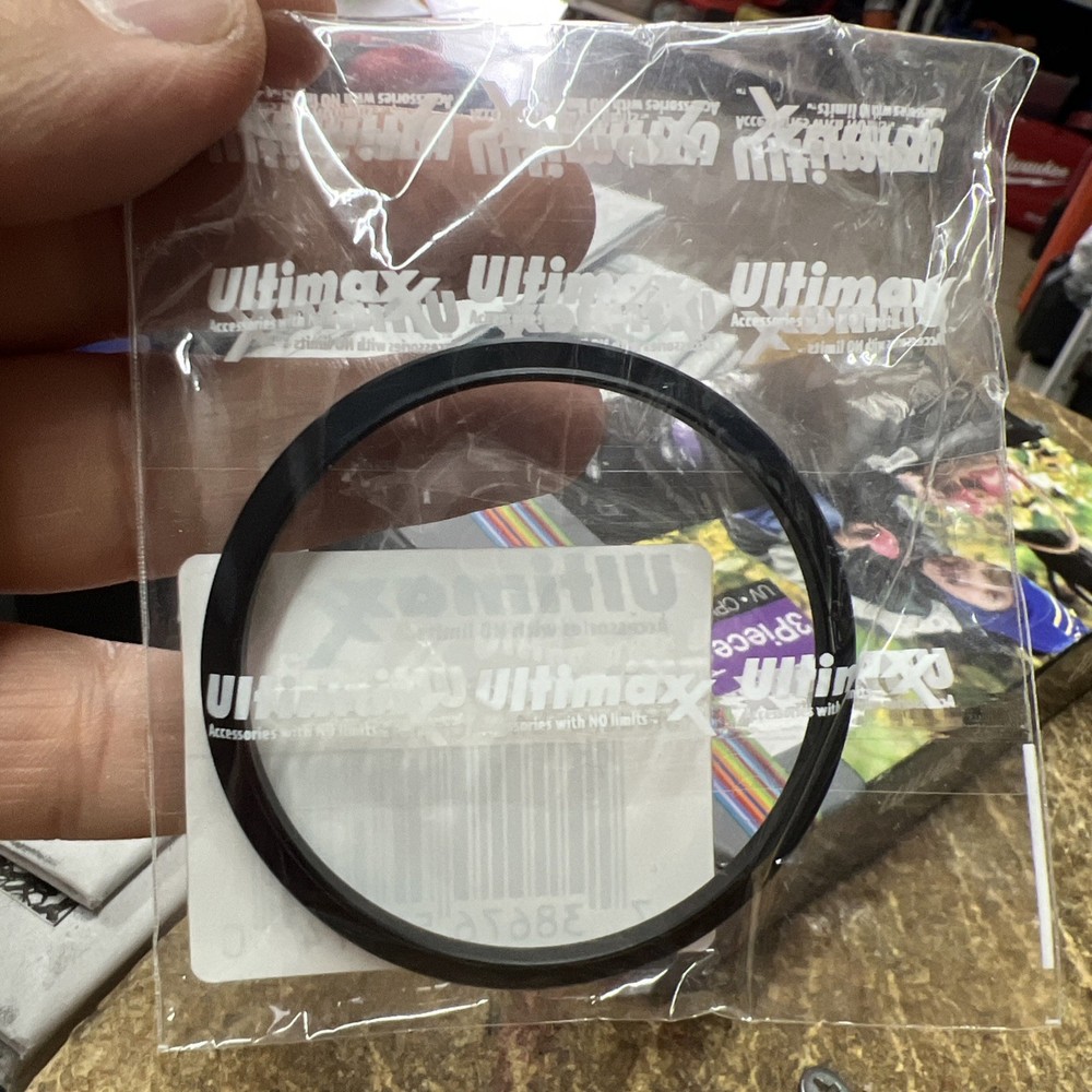 Ultimaxx Step Down/Step Up Ring Adapter for Camera Lens Filter 55-58mm