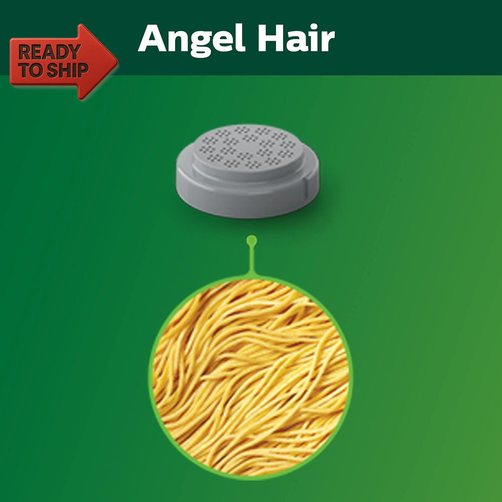 Kitchen Appliances Philips Compact Pasta Maker 4-In-1 Accessory Shape Kit, Papp