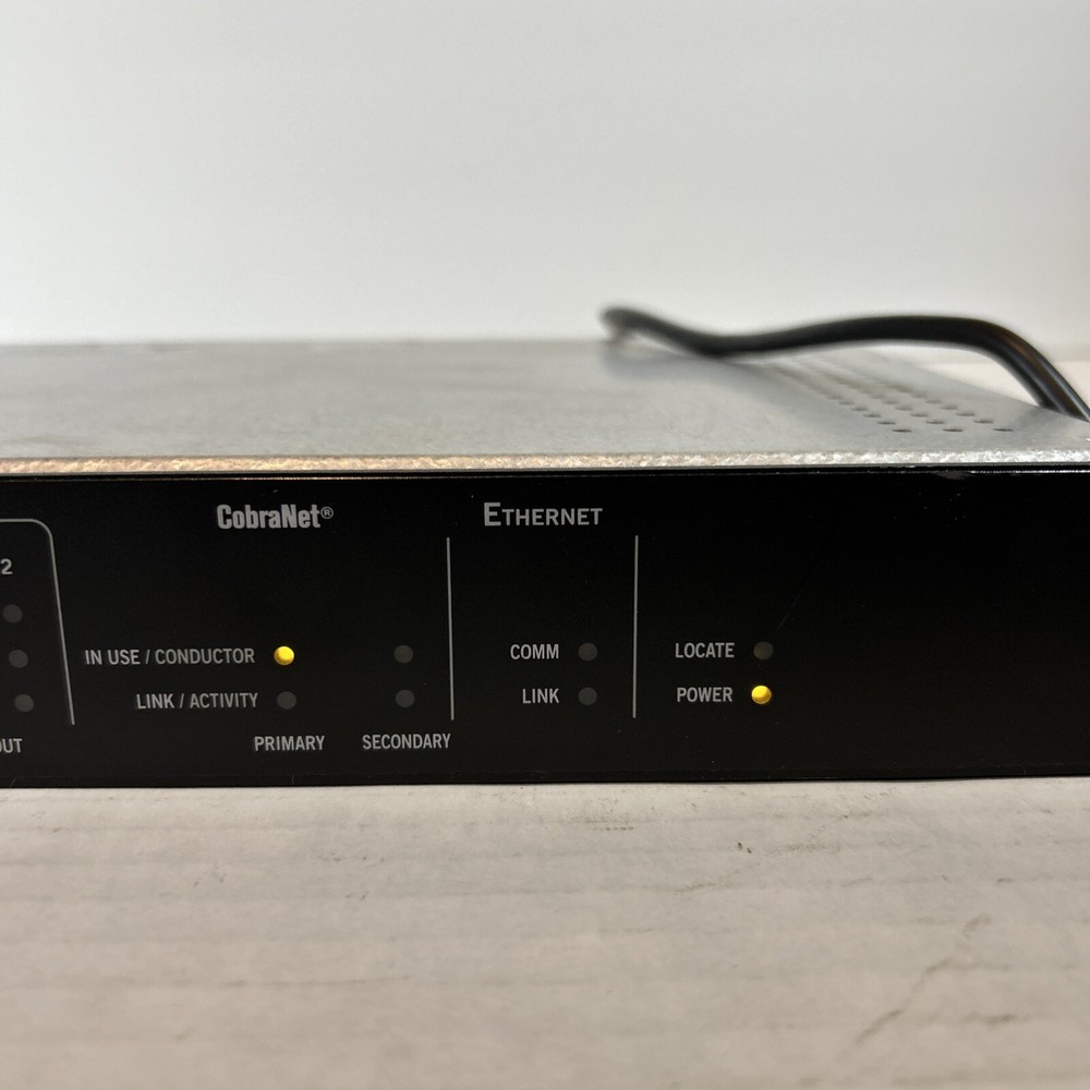 RANE Mongoose Remote Audio CobraNet Interface Digital Audio Matrix