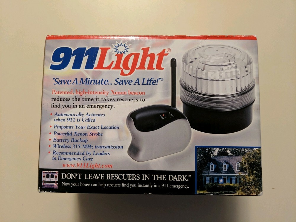 911 EMERGENCY TRANMITTER LIGHT