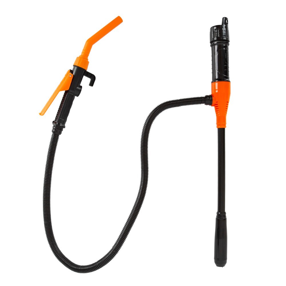 Portable Powered Battery Liquid Transfer Pump 2.4 GPM w/ Flow Control Nozzle