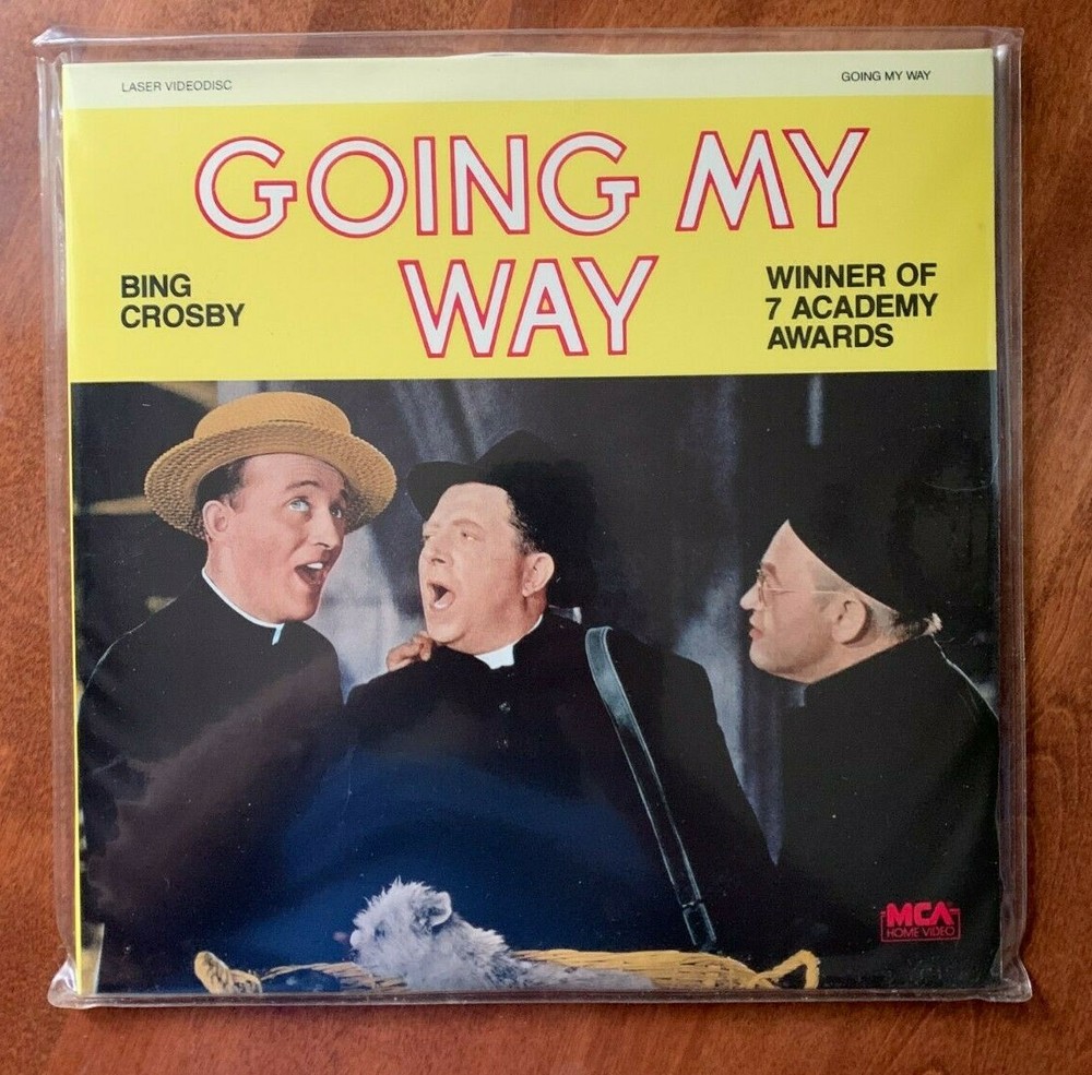 GOING MY WAY Laserdisc Bing Crosby