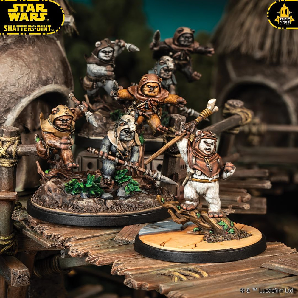 Star Wars Shatterpoint Ee Chee Maa! SQUAD PACK - Tabletop Miniatures Game, Strat