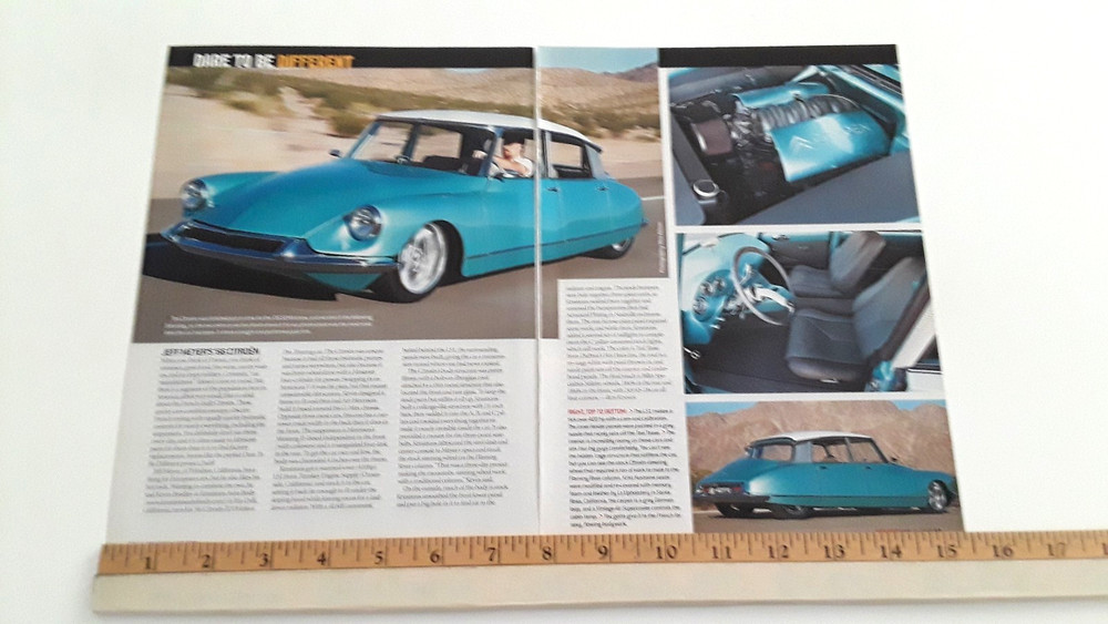 1966 CITROEN ID19 PRO TOURING LS1 POWERED ORIGINAL 2007 ARTICLE