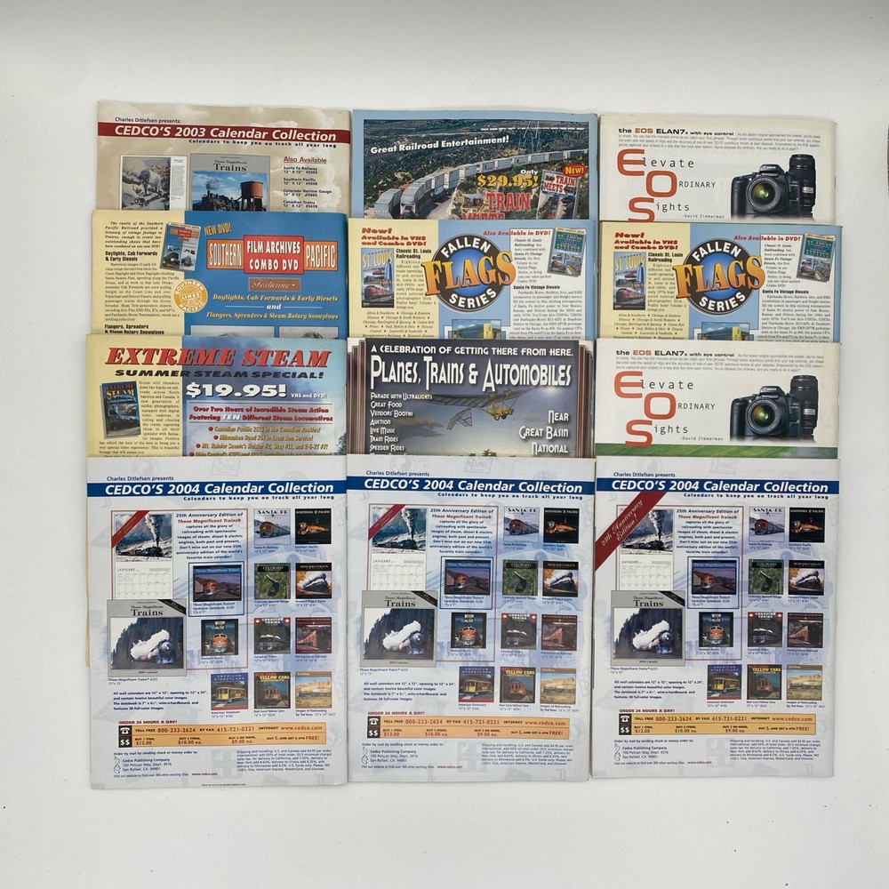 Trains Magazine 12 Issues 2003 (Complete Year 2003)