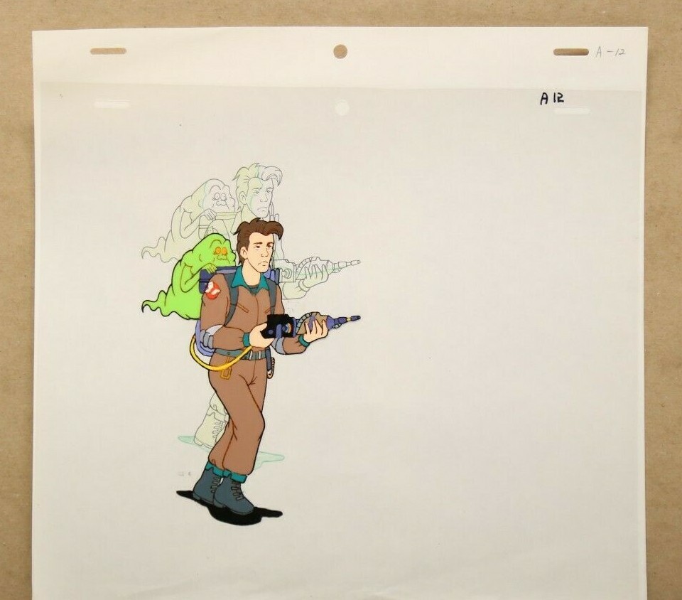 GhostBusters Original Production Drawing And Cel 62-33 Used Cond.