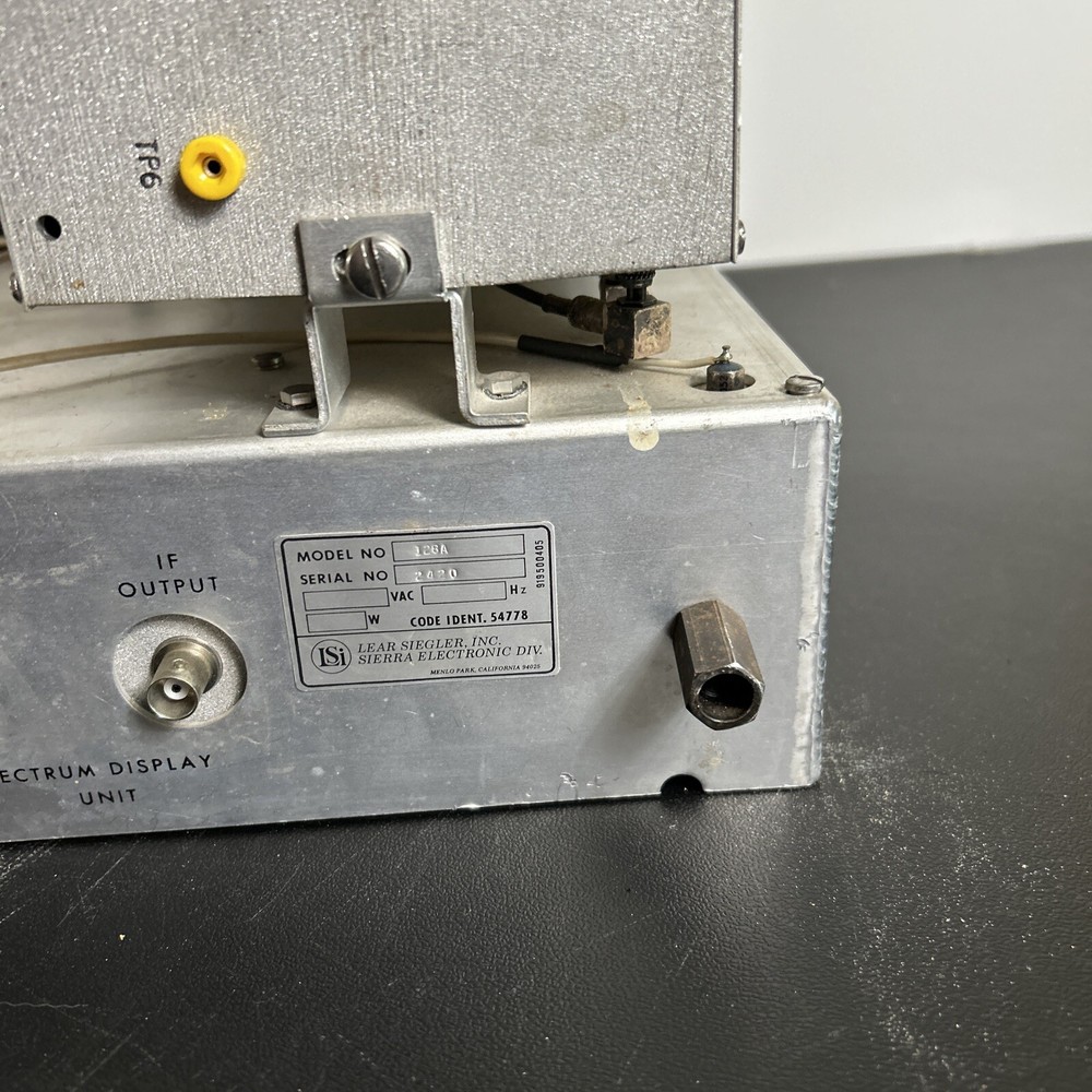 Vintage Philco Sierra Electronic 128A Frequency Selective Voltmeter (rare)