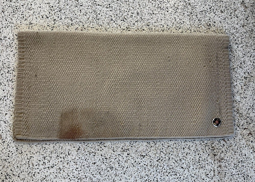 Tan Mayatex Show Saddle Pad with Conchos