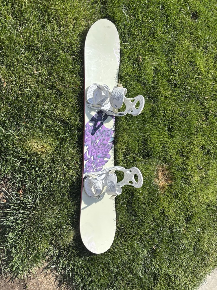 Burton Snowboard 4ft With Bindings