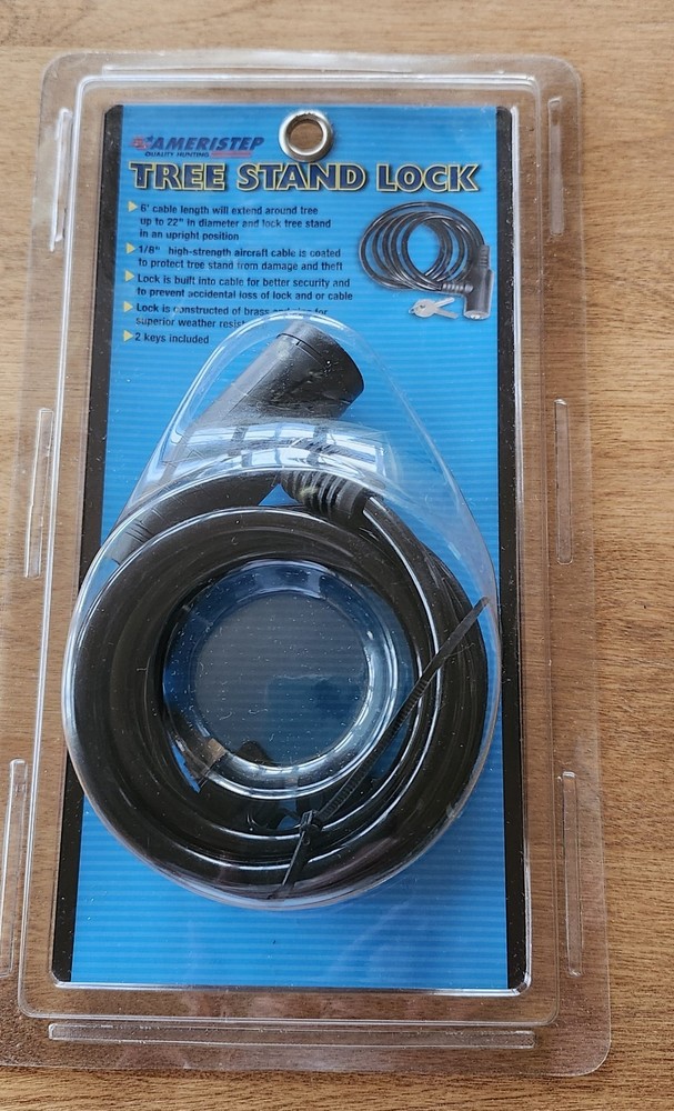***PRICE UPDATE***   New AMERISTEP Tree Stand Lock For Hunting