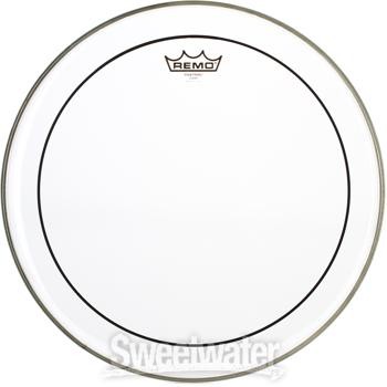 Remo Pinstripe 3-piece Tom Pack - 12", 14", 16" - Clear