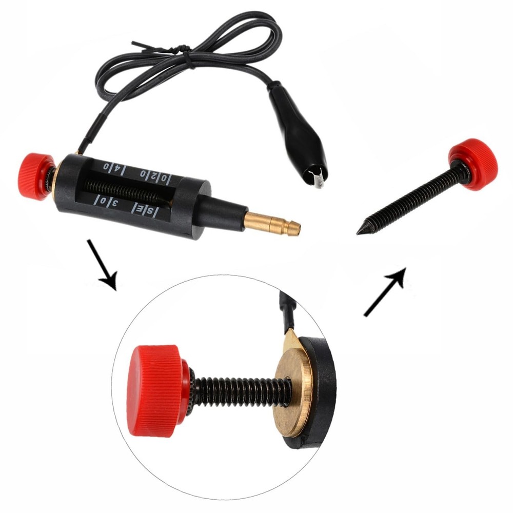 High Visibility Adjustable Spark Coil Tester for Quick Vehicle Diagnostics