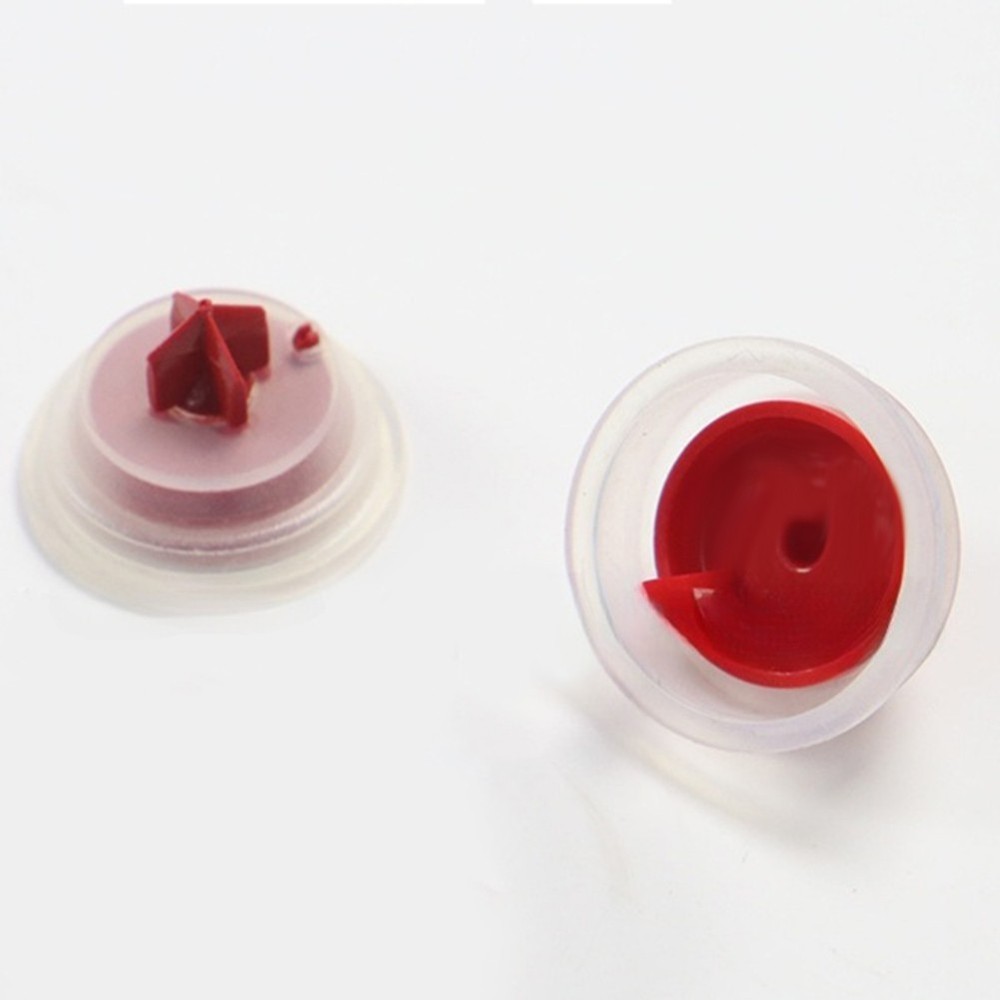Transparent and Red Diaphragm Washer for 43758 Diaphragm Impulse Valves
