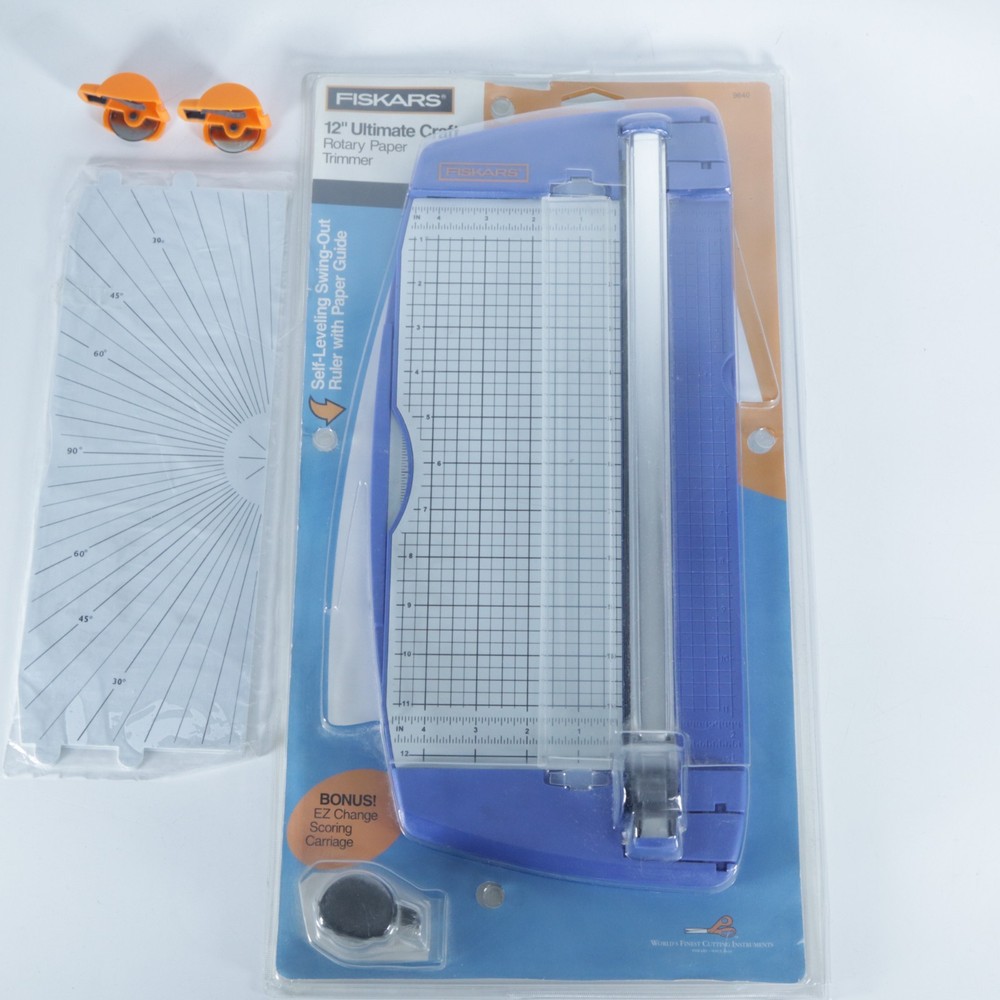 Fiskars Precision Rotary Paper Trimmer w/12” Cuts!