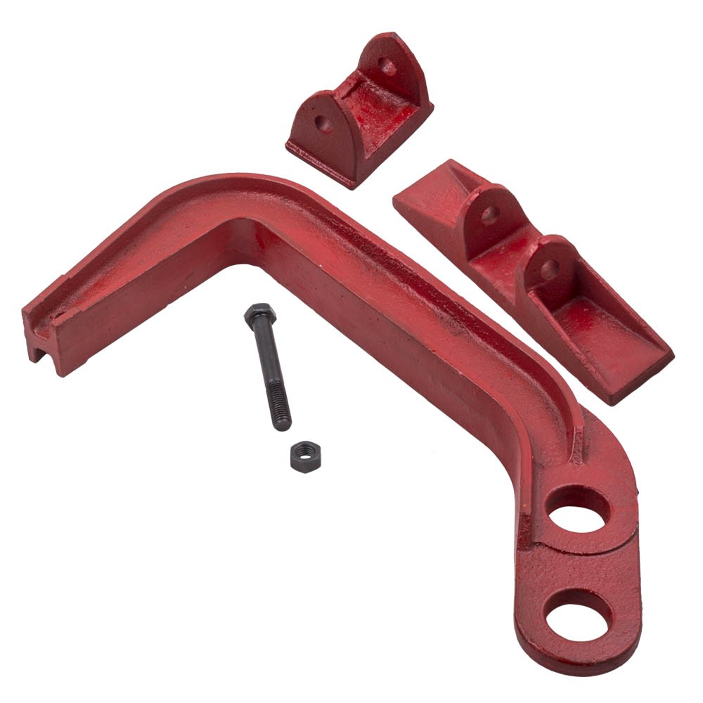 6 Ton Auto Body Frame Jumbo Deep Fast Hook Up Hook Clamp Kit Pulling Puller