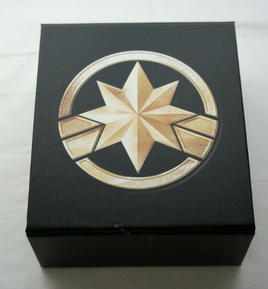 Captain Marvel Multiple Star Comic Collectors Necklace Pendant New Box