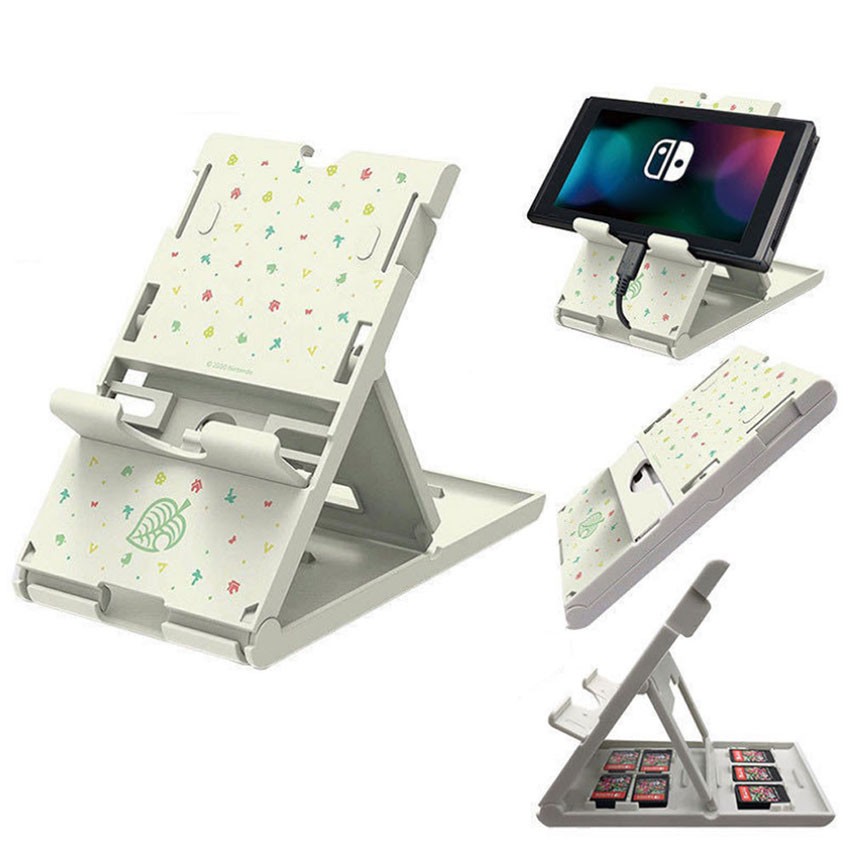 Bracket Foldable Game Card Case Stand Holder Switch Mount Play Ipad