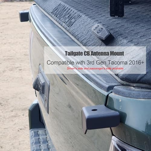 CB Antenna /Whip Flag /Light Pod Mount Brackets for Tacoma 3rd Passenger side