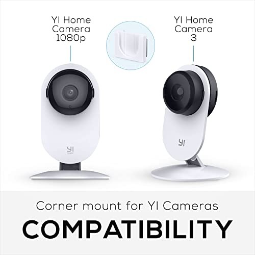 Corner Wall Mount For YI Home (3 Pack) Security Corner Mount - Yi Home - 3 Pack