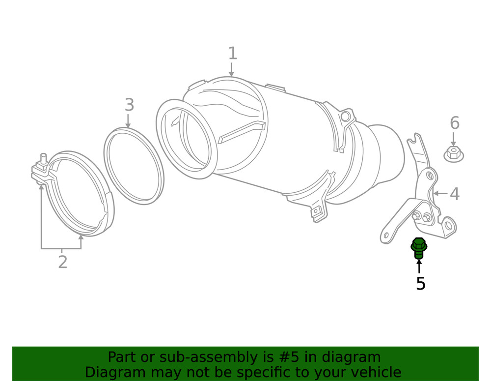 Genuine BMW Upper Shield Bolt 07-11-9-904-124