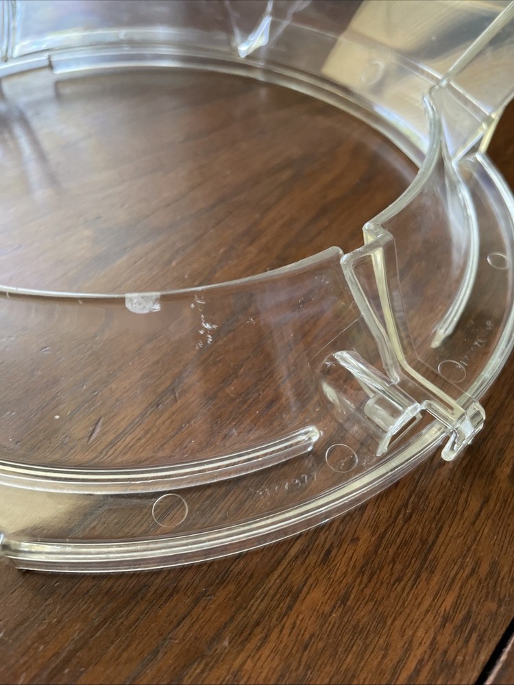 Kitchen Aid Mixer Clear Splash Guard Lid Pour Shield Bowl Spout Replacement 9”